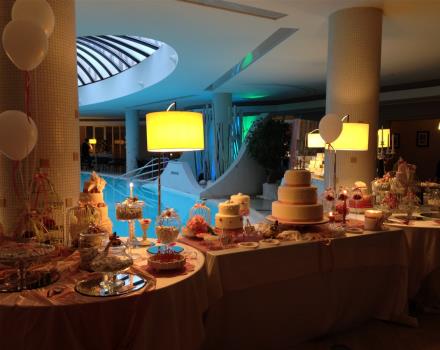 Matrimonio allestimenti tavolo torta - Best Western Premier Villa Fabiano Palace Hotel
