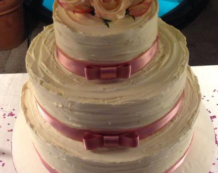 Matrimonio torta rosa pasta di burro  - Best Western Premier Villa Fabiano Palace Hote