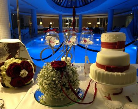 Matrimonio torta kinder rossa - Best Western Premier Villa Fabiano Palace Hotel