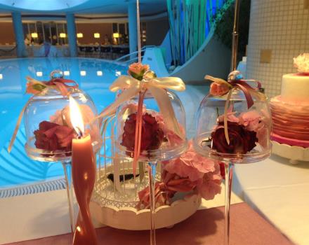 Matrimonio confettata particolare rosa - Best Western Premier Villa Fabiano Palace Hotel