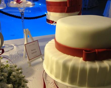 Matrimonio torta nuziale senza lattosio - Best Western Premier Villa Fabiano Palace Hotel